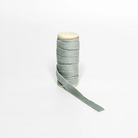 Thin Velvet Finished Edged Ribbon