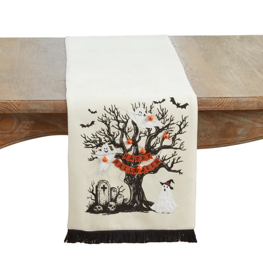 Halloween Tree Table Runner