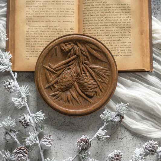 Pinecone Wall Plaque