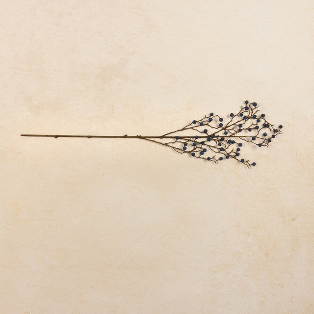 35" Blue Berries Spray