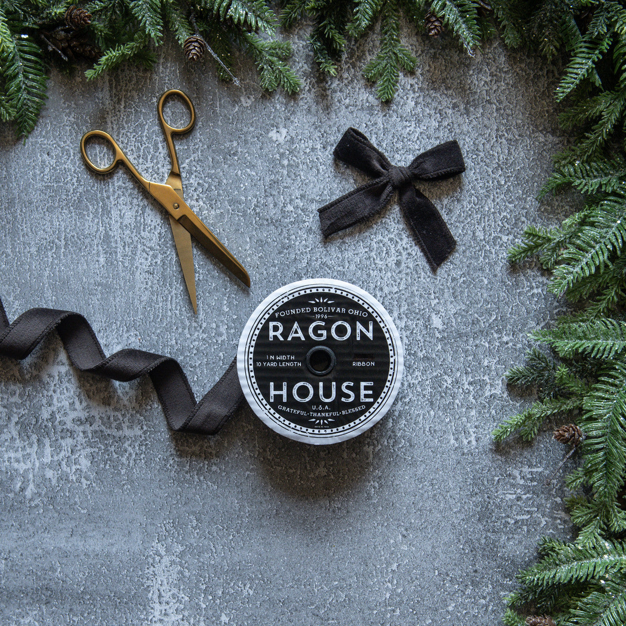 Charcoal Unwired Ribbon