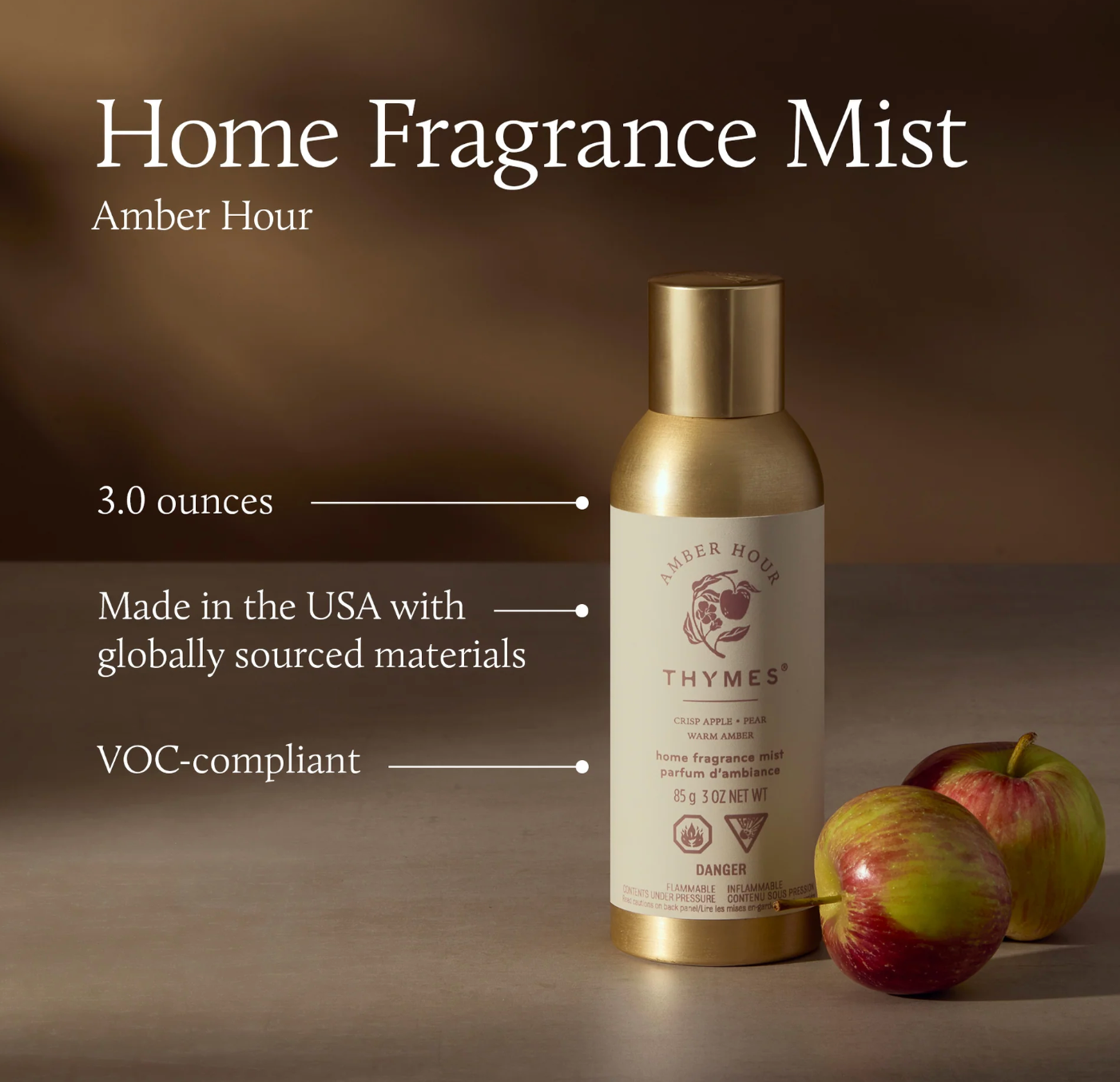 Amber Hour Home Fragrance Mist