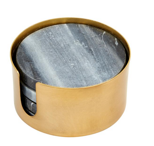 Marble Coaster Set