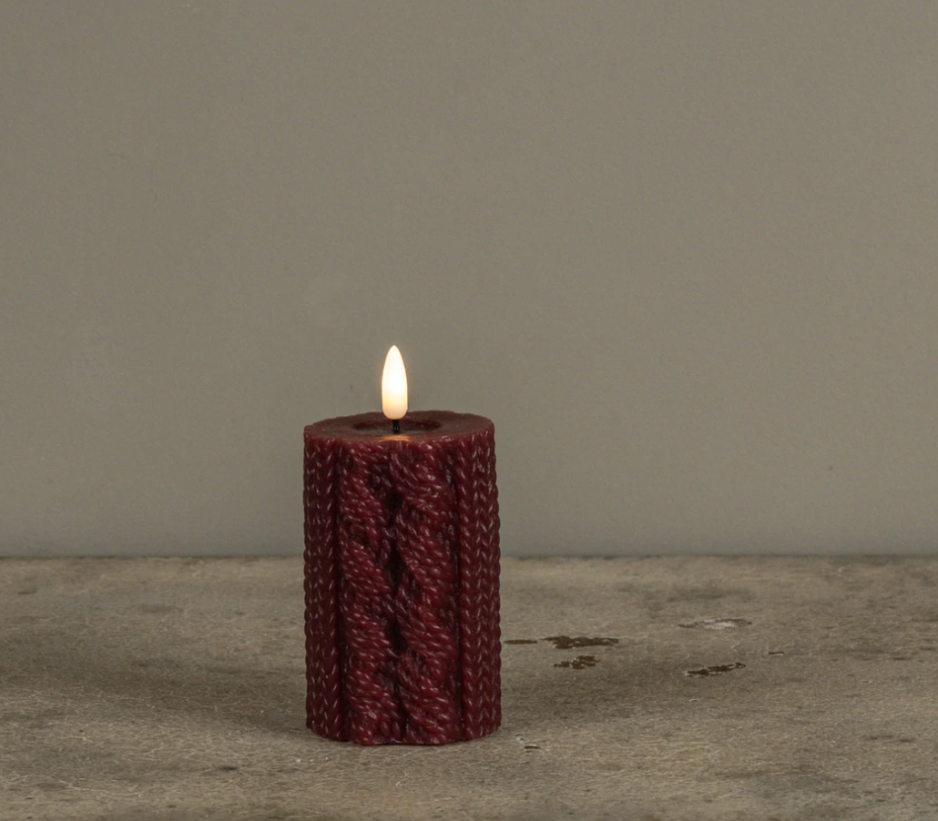4" Sweater Candle