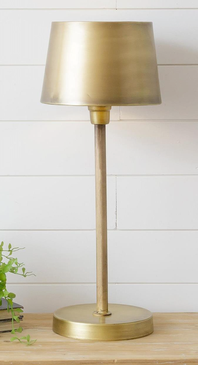 Antique Brass Table Lamp