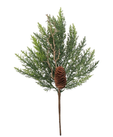 18" Cedar & PINECONE PICK