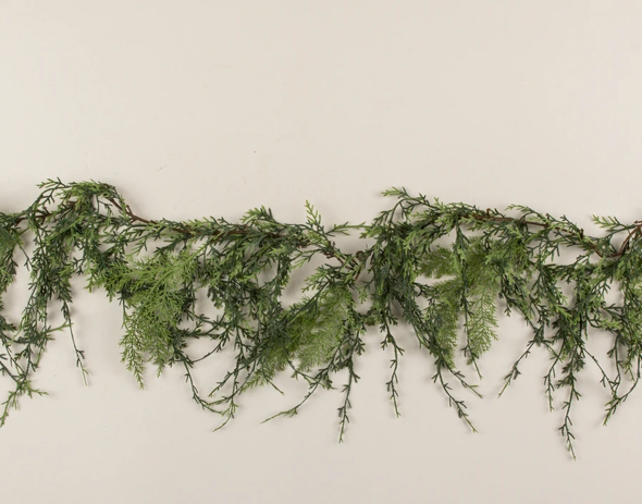 6' Weeping Cedar Garland