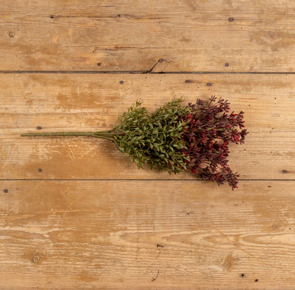 18" Boxwood & Berry Bush
