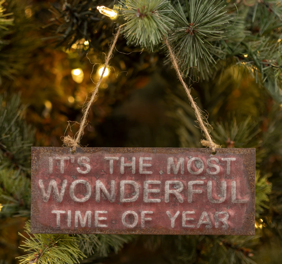 Most Wonderful Time of the Year Ornament