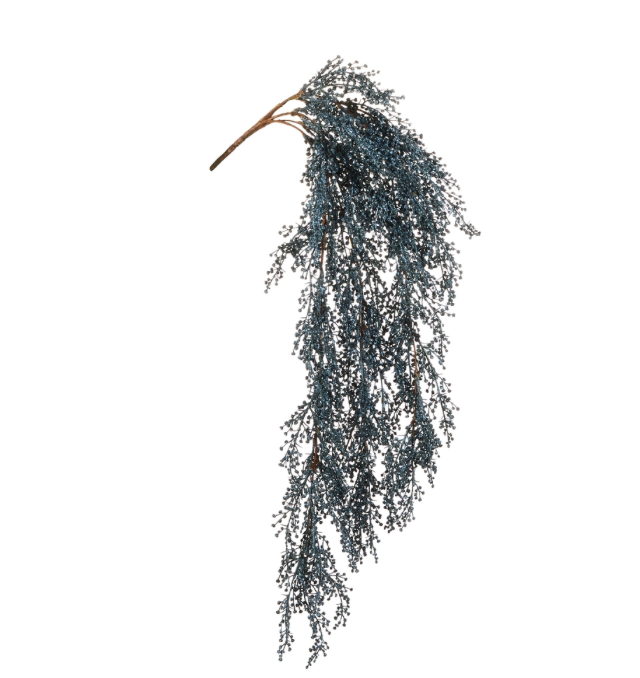 29" Blue Hanging Branch