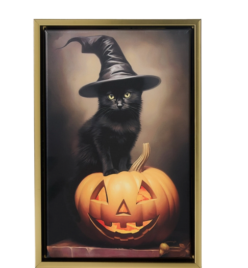 11.5" Witch's Familiar Wall Art