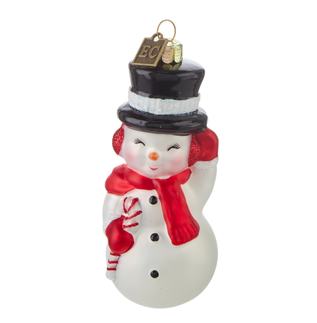 4.5" Snowman Ornament