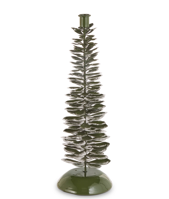 17" Pinecone Candle Holder