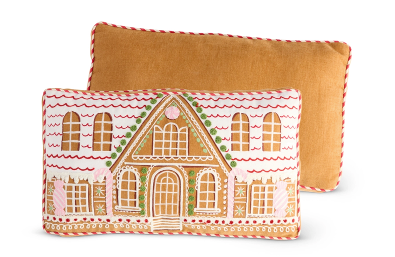 23" Gingerbread Pillow