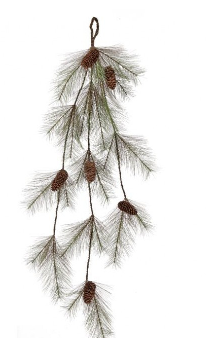 50" Bristol Pine Drop Garland