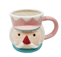 12 oz. Hand-Painted Ceramic Mug, 4 Styles (Each Will Vary)