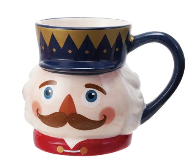 12 oz. Hand-Painted Ceramic Mug, 4 Styles (Each Will Vary)