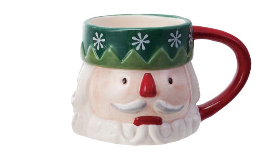 12 oz. Hand-Painted Ceramic Mug, 4 Styles (Each Will Vary)