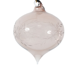 Etched Bauble Ornament