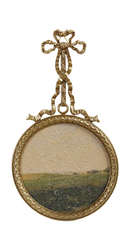 Bow Framed Landscape Canvas
