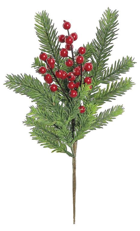 16" Pine & Berry Pick