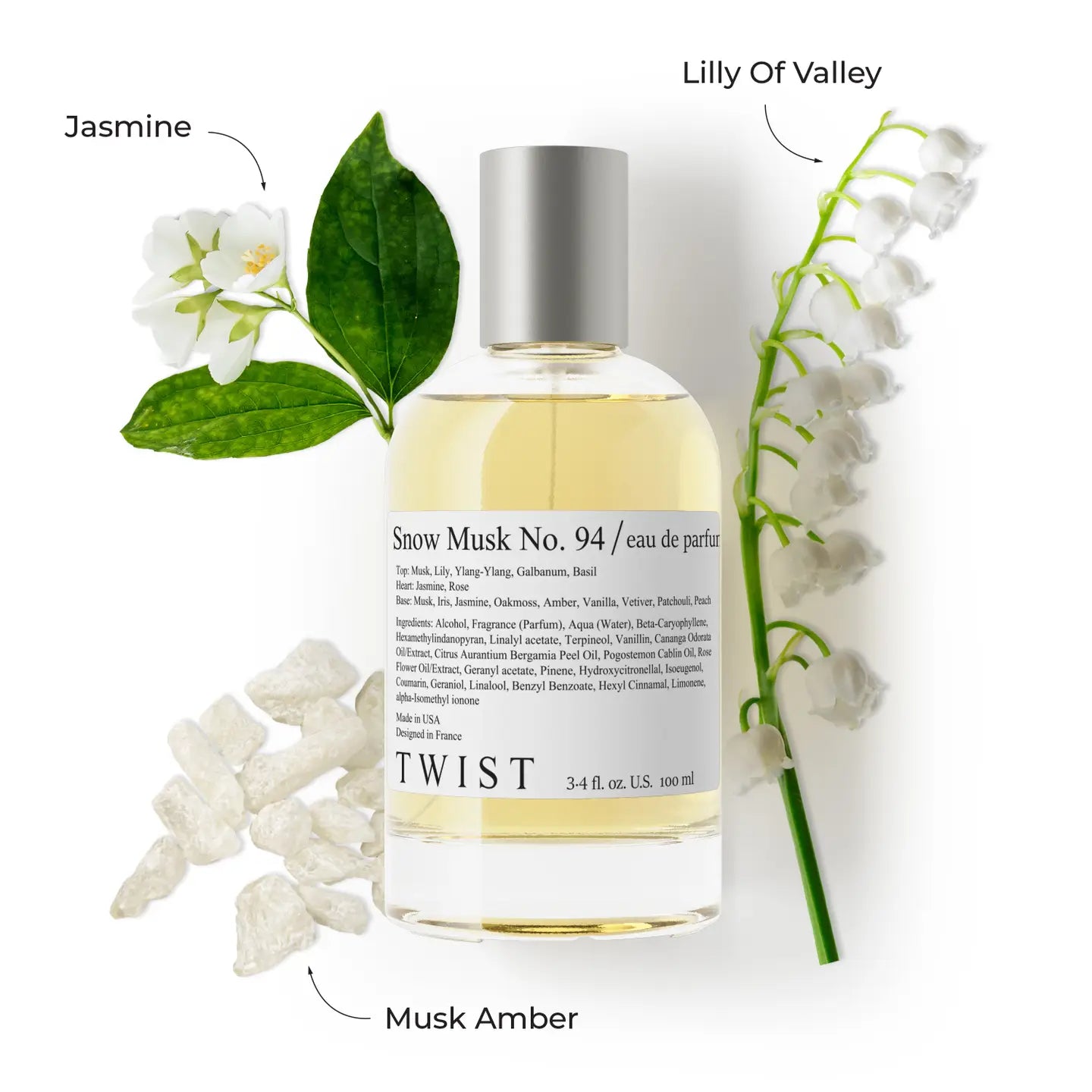 Twist Snow Mush No 94 Inspired by Body S White Musk