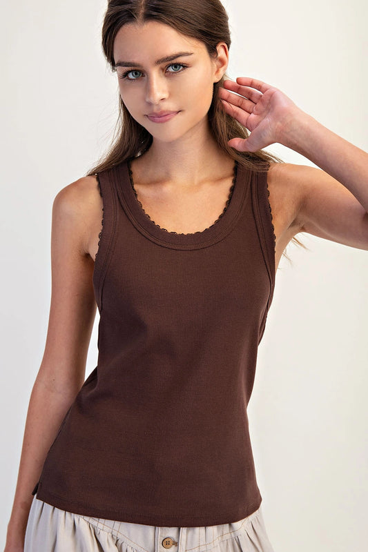 Ribbed Knit Tank