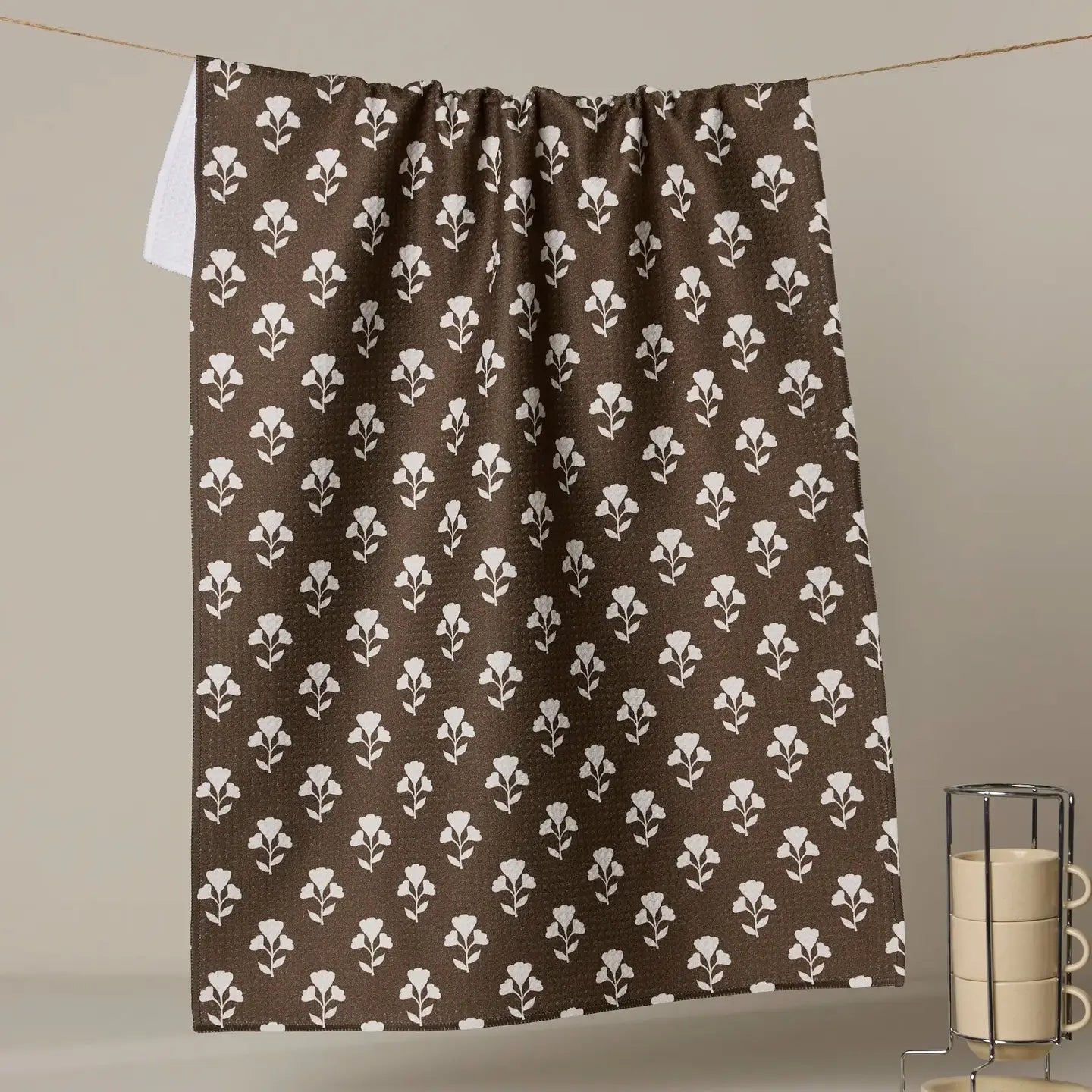 Bloom Geoemetry Towel