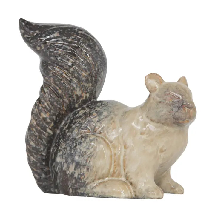 Porcelain Brown Tailed Squirrel