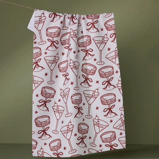 Soiree Geometry Towel