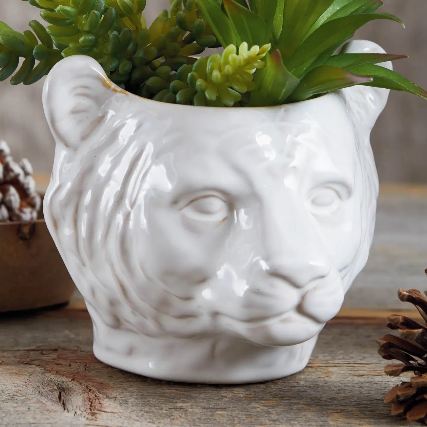 Mountain Lion Planter