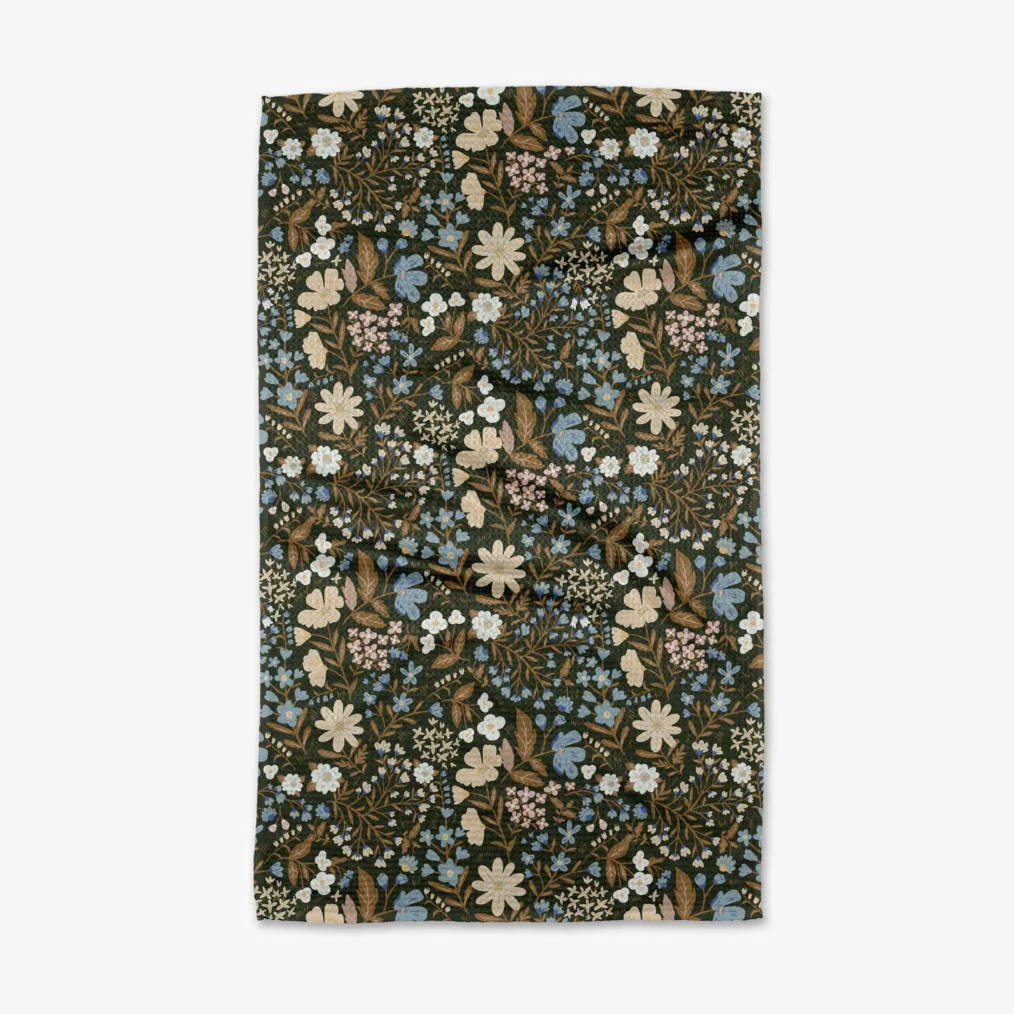Cottage Meadow Geometry Tea Towel
