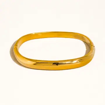 Renzi 18K Gold Non-Tarnish Classic Bangle