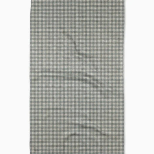 Tidepool Check Tea Towel