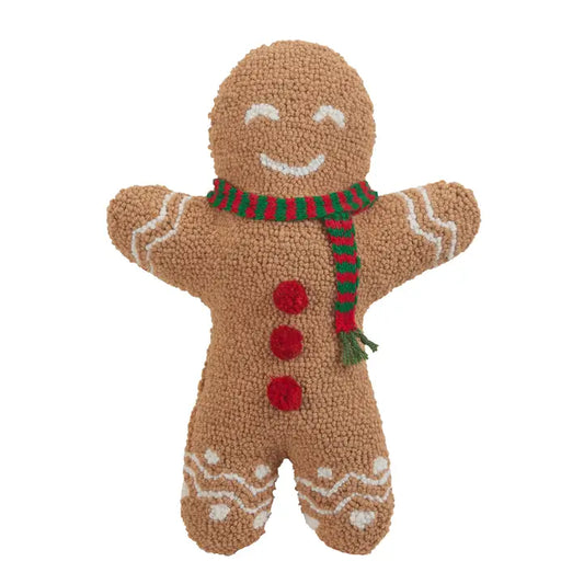 Gingerbread Hook Pillow
