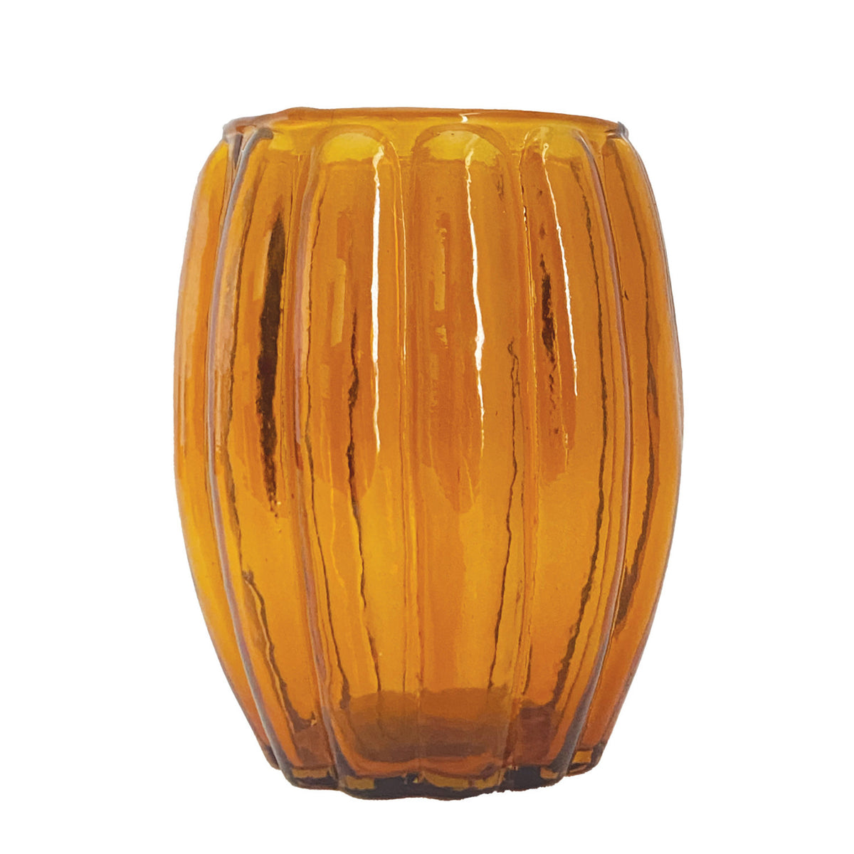 14oz Amber Drinking Glass