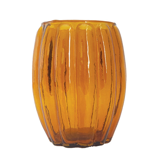 14oz Amber Drinking Glass