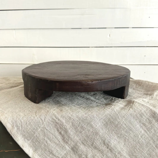 Found Wood Pedestal