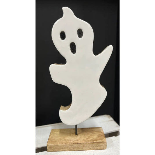 6x13 Wood/Enamel Ghost