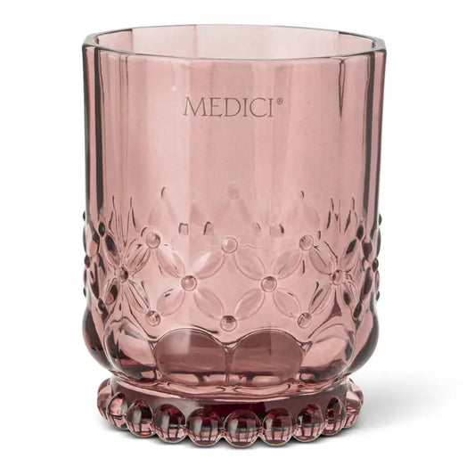 Mauve Drinking Glass
