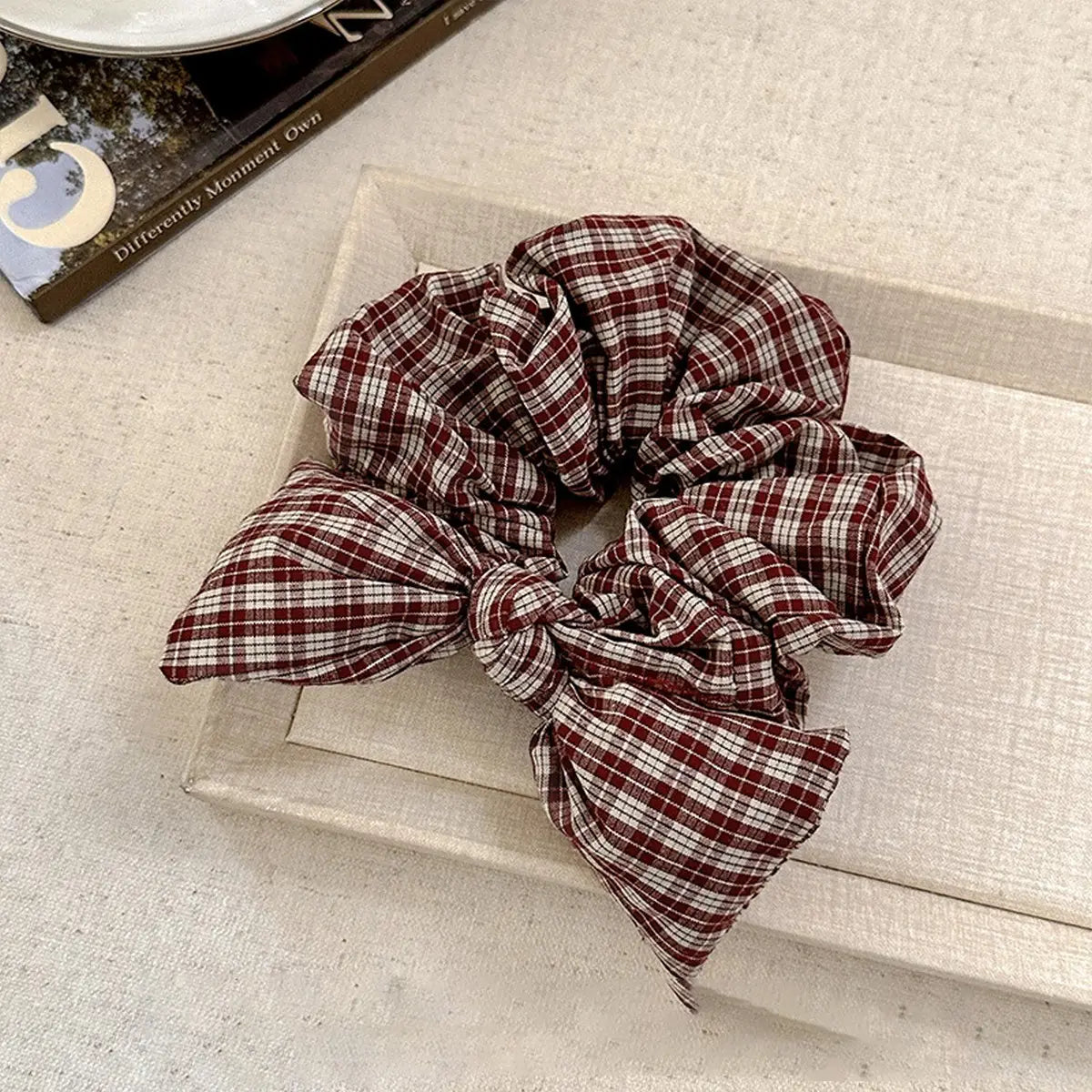 Bow Hair Scrunchie