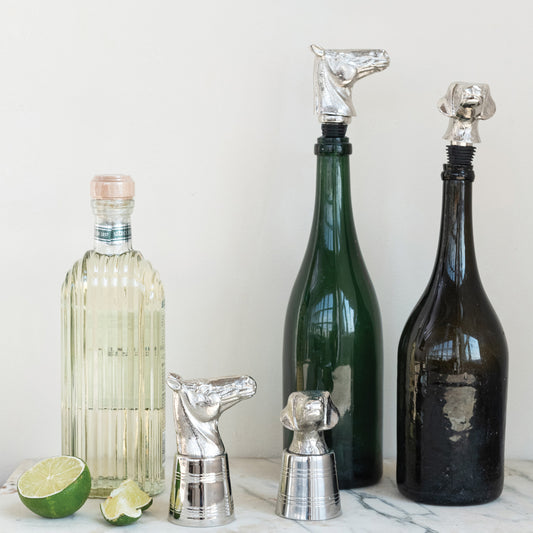 Cast Aluminum Animal Head Jigger