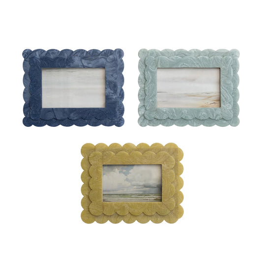 2-Layer Scalloped Photo Frame