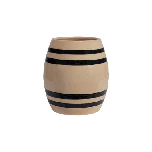 Reproduction Crock with Stripes