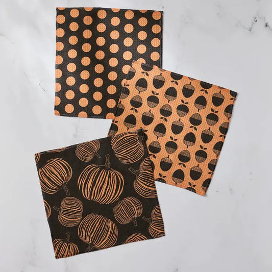 Autumn Noir Dishcloth Set