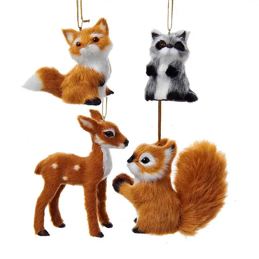 Plush Animal Ornament