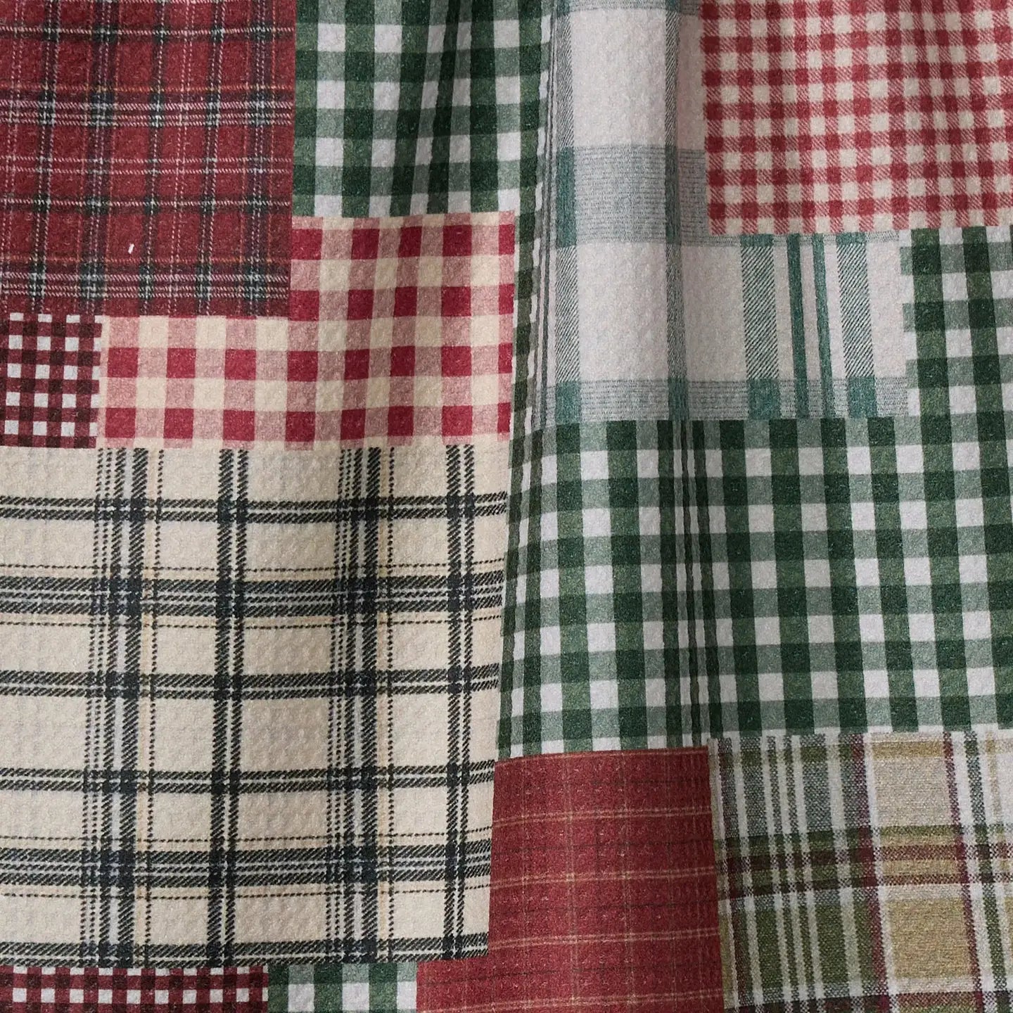 Patchly Geometry Towel