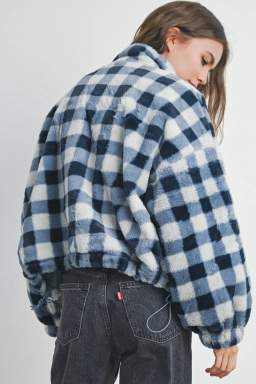 Drop Shoulder Check Jacket