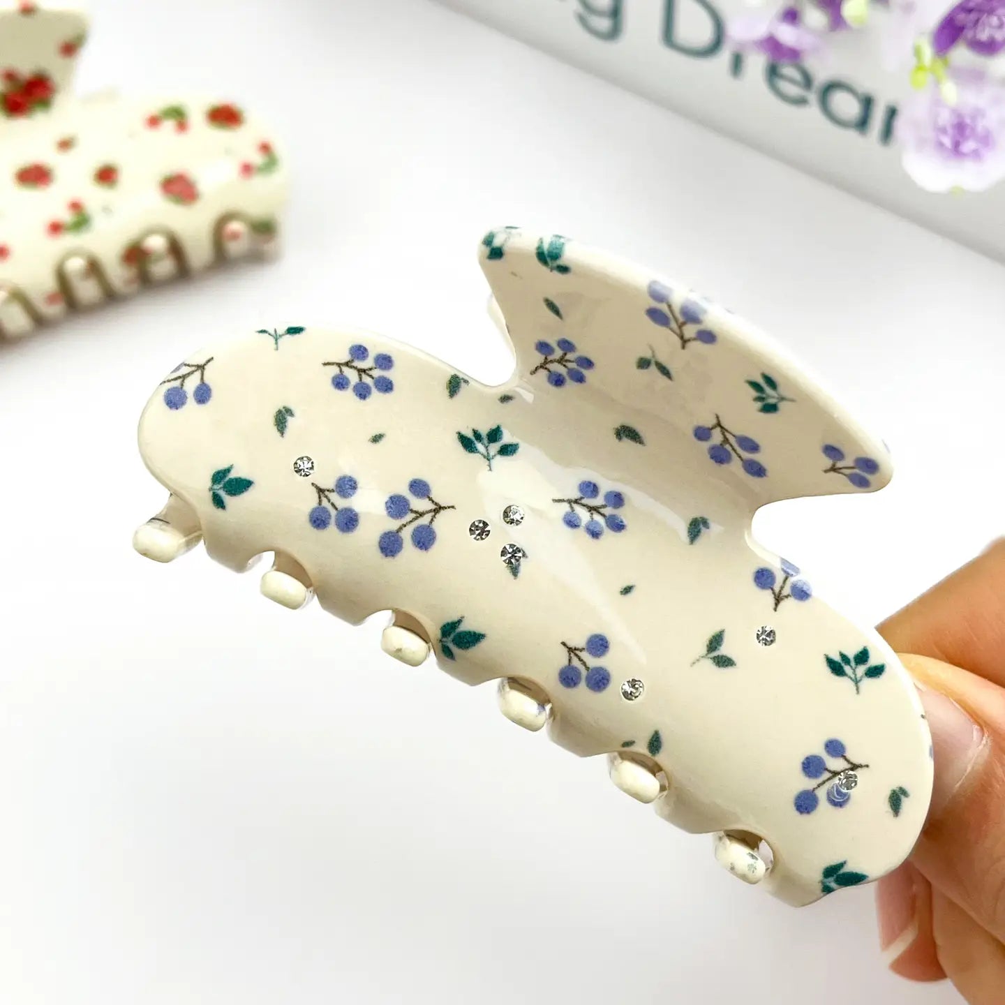 Floral Hair Claw