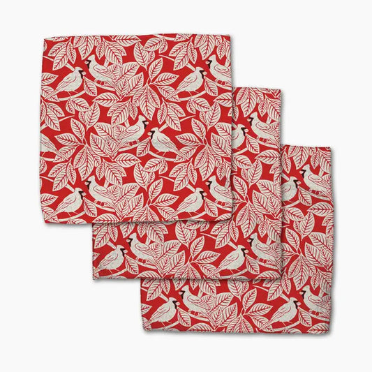 Cardinal Canopy Dishcloth Set